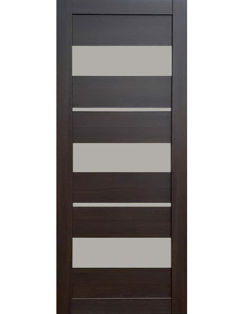 Flora Шимо венге, со стеклом сатин